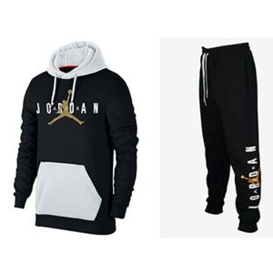 jordan hoodie set